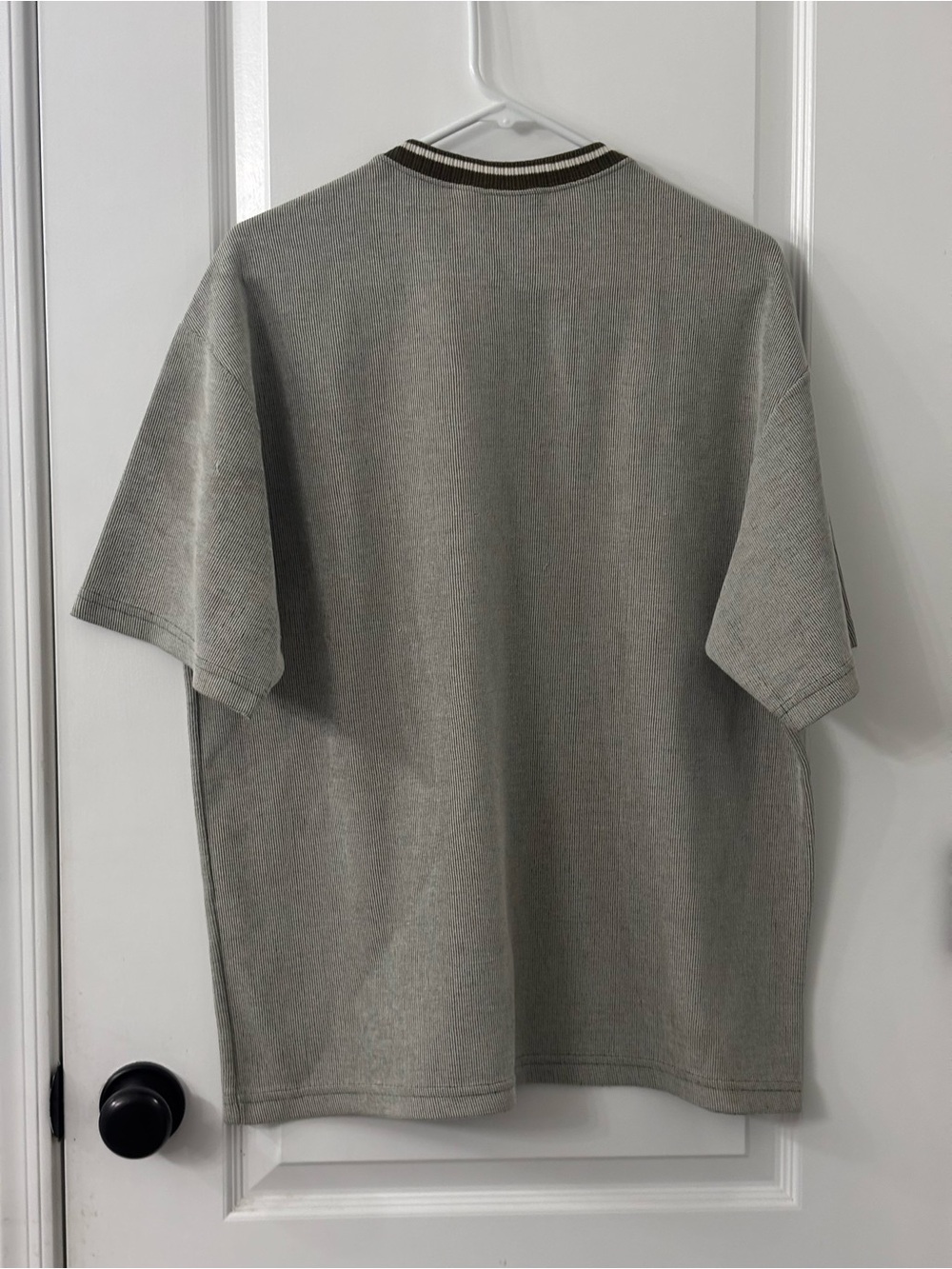 No Fear Men's Short Sleeve Crewneck T-Shirt in Heather Gray - Picture 2 of 6